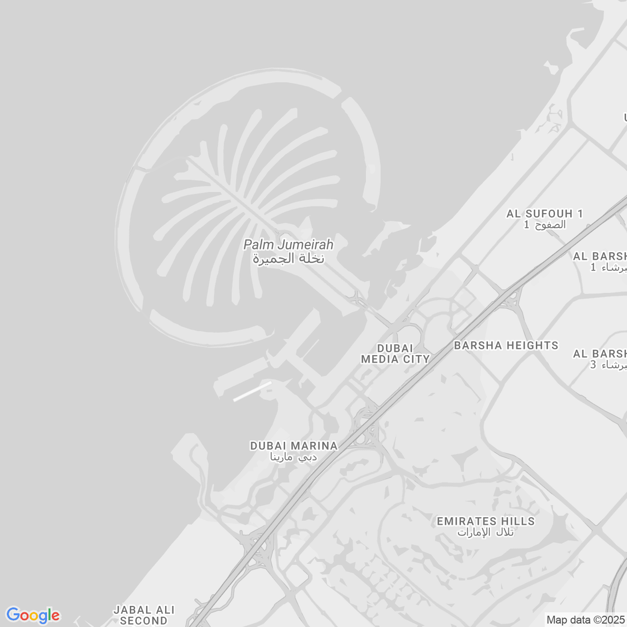 Расположение Address Residences The Bay 